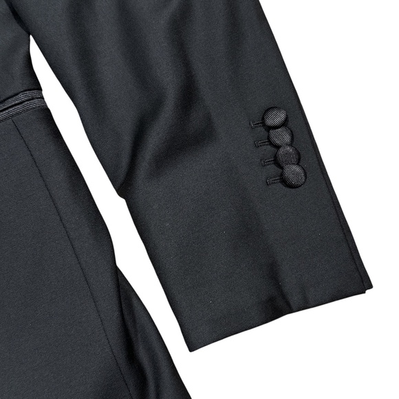 Suitsupply New Verona Int Black Wool Dinner Cocktail Blazer Jacket Mens 34 - Picture 3 of 11